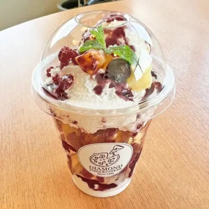 【スイーツ】ミックスベリーワッフル