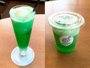 クリームソーダ始めました！