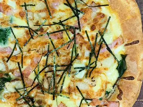 02.もちもち明太子とほうれん草